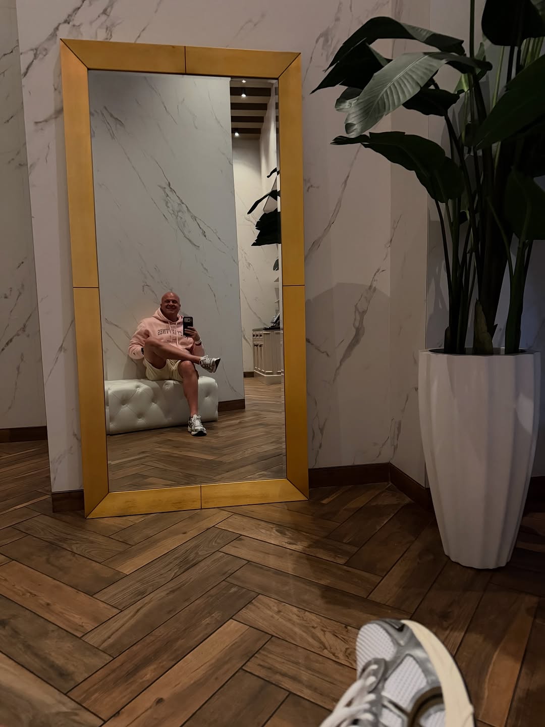 Cafe interior detail — intentional, balanced, modern Park Avenue space.
