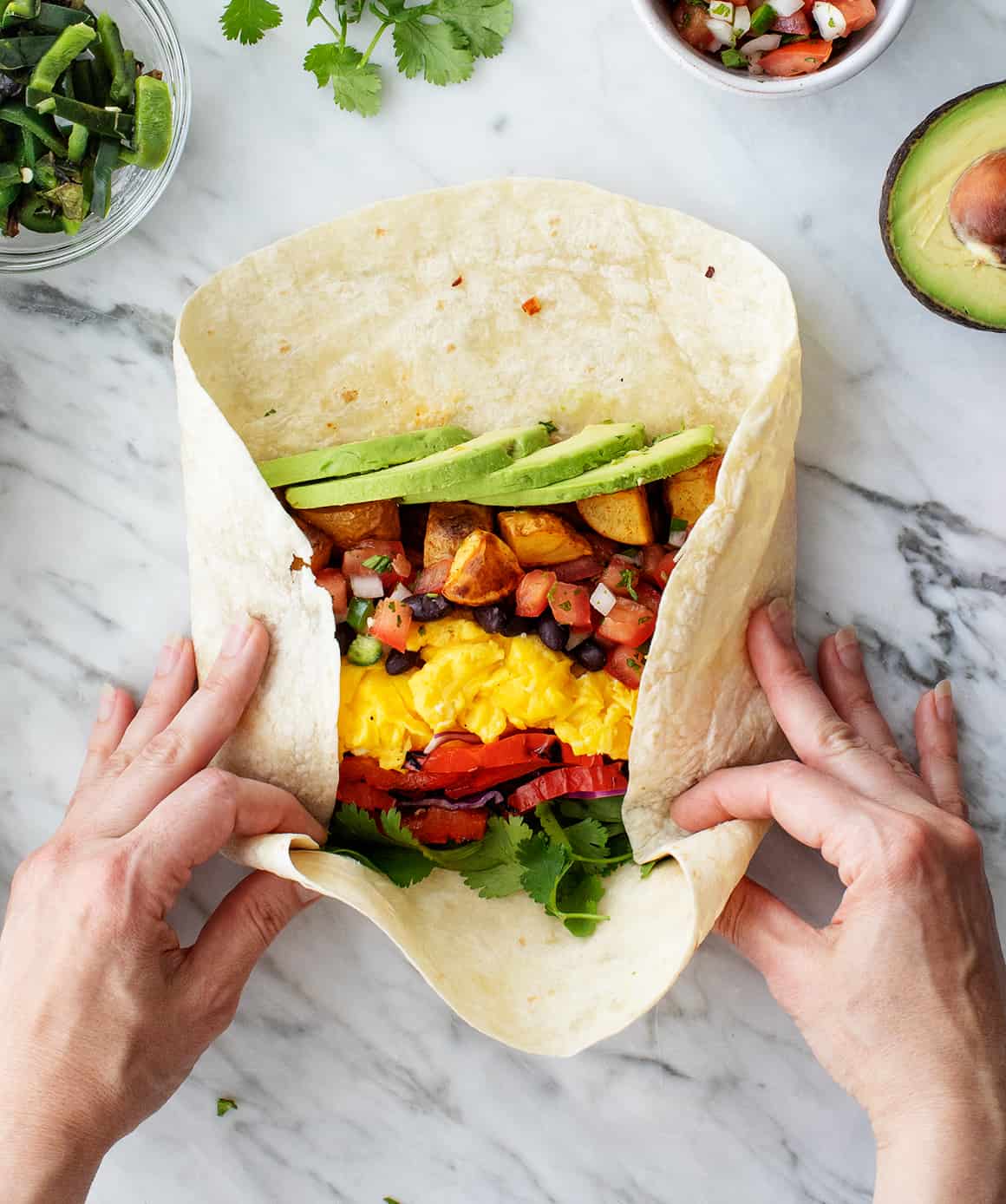 Breakfast Wraps — Steven's Cafe