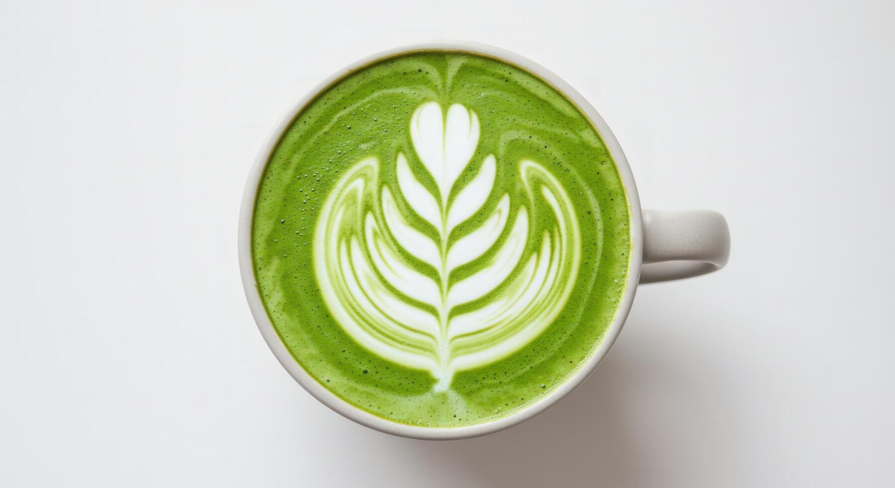 Matcha Latte at Steven's Cafe — Hot Coffee